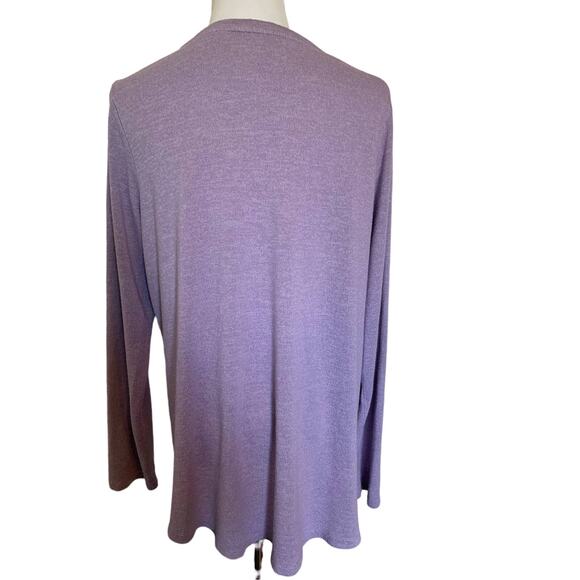 Sonoma lightweight sweater lavender sz xl - Picture 3 of 4